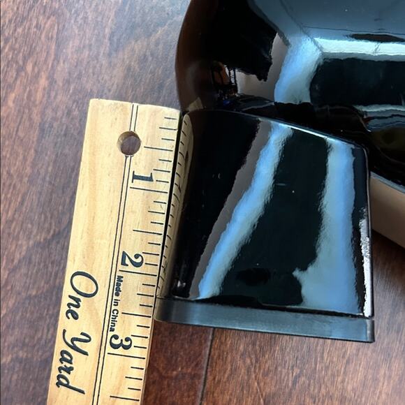 Marc Fisher LTD Nessily Mary Jane Pumps, Black Patent Leather, Size 8 - Picture 16 of 16